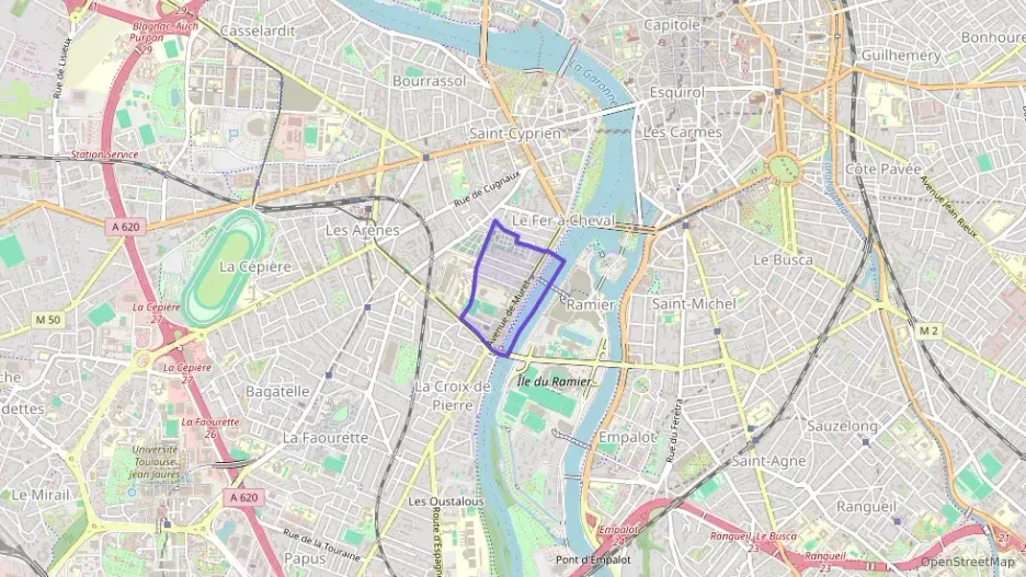 Appartement 68 m² cinq pièces à vendre à Toulouse