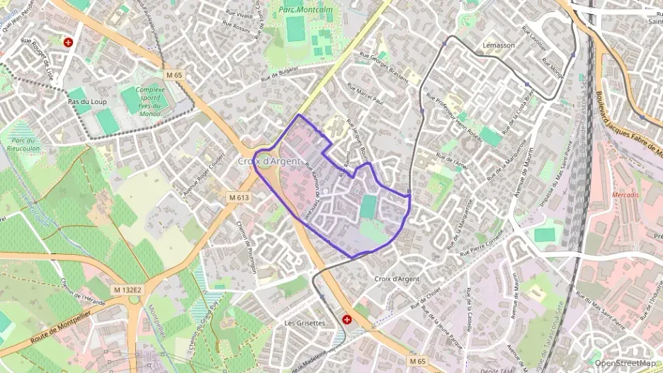 Appartement 61 m² trois pièces à vendre à Montpellier