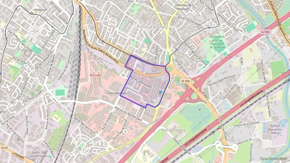 Appartement 63 m² trois pièces à vendre à Montpellier
