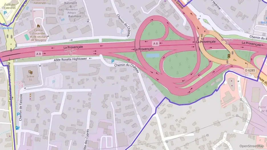 Appartement 65 m² quatre pièces à vendre à Mougins