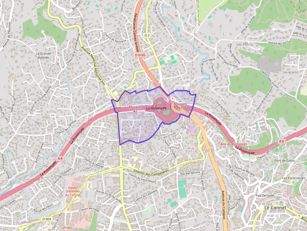 Appartement 65 m² quatre pièces à vendre à Mougins