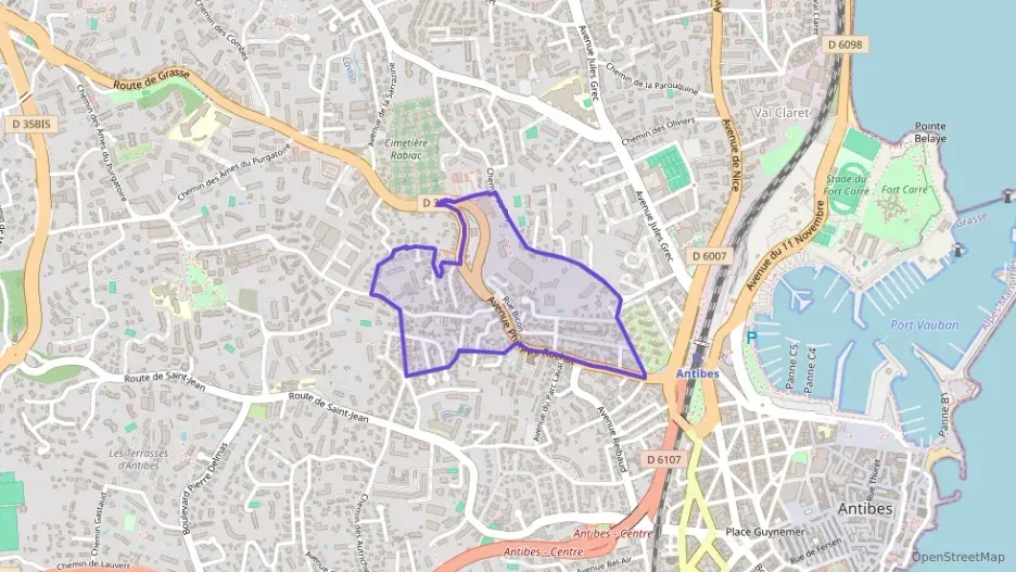 Appartement 42 m² deux pieces à vendre à Antibes