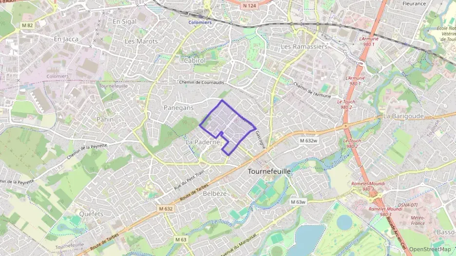 Appartement 50 m² deux pieces à vendre à Tournefeuille