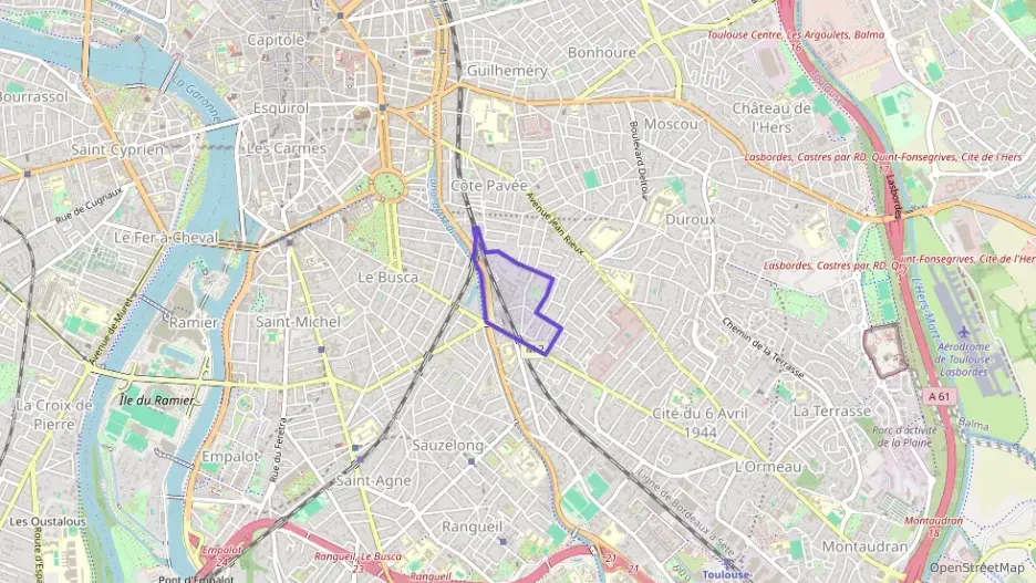 Appartement 93 m² quatre pièces à vendre à Toulouse