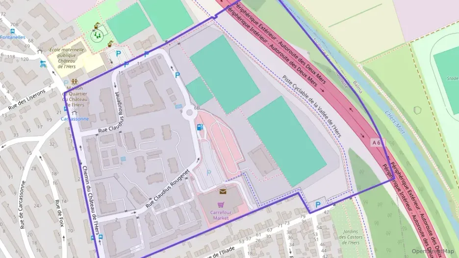 Appartement 71 m² trois pièces à vendre à Toulouse