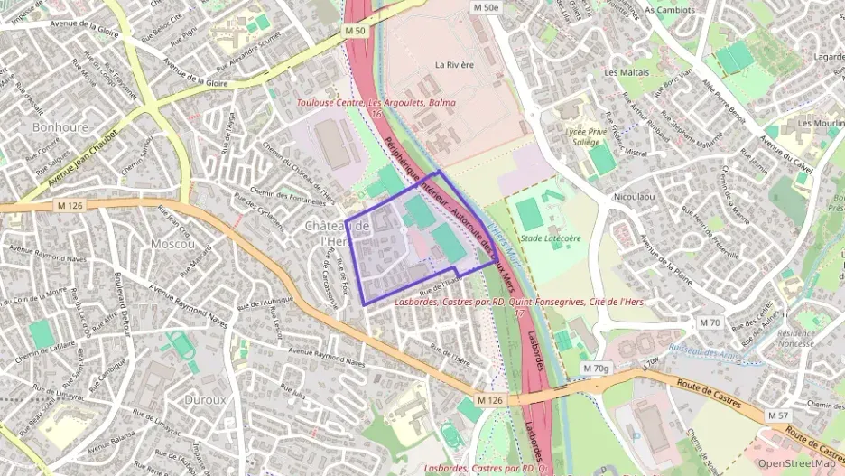 Appartement 71 m² trois pièces à vendre à Toulouse