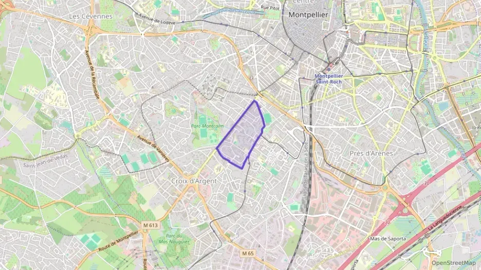 Appartement 50 m² trois pièces à vendre à Montpellier