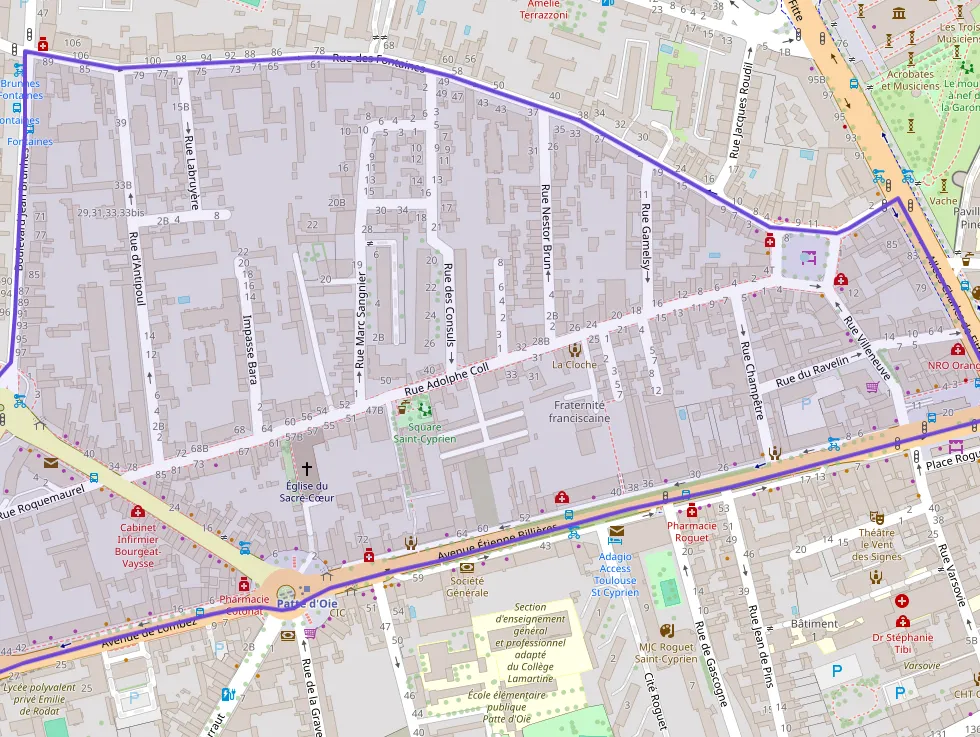 Appartement 75 m² deux pieces à vendre à Toulouse