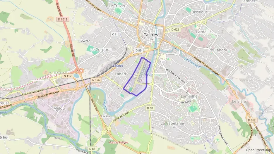 Appartement 118 m² quatre pièces à vendre à Castres