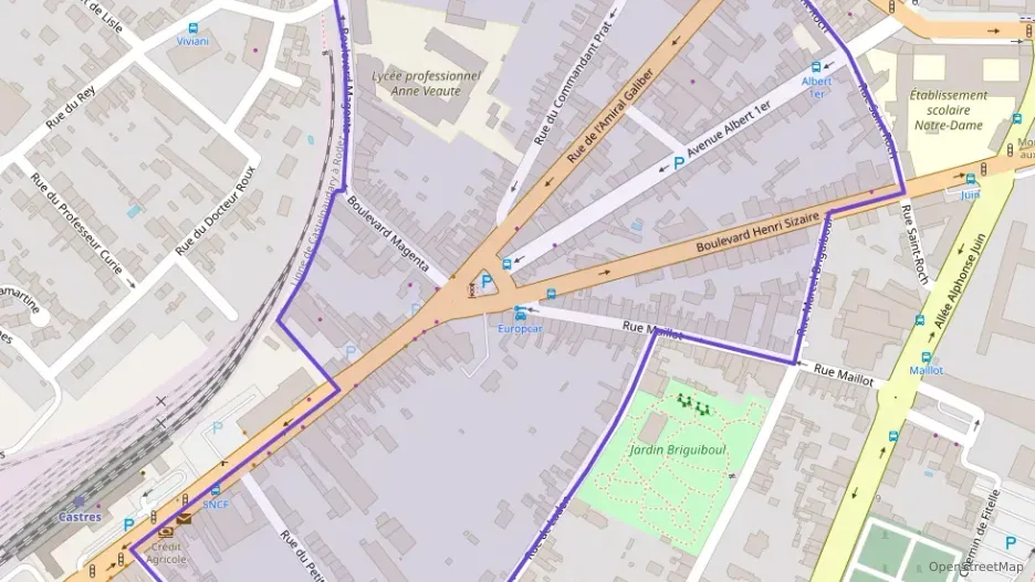 Appartement 44 m² deux pieces à vendre à Castres