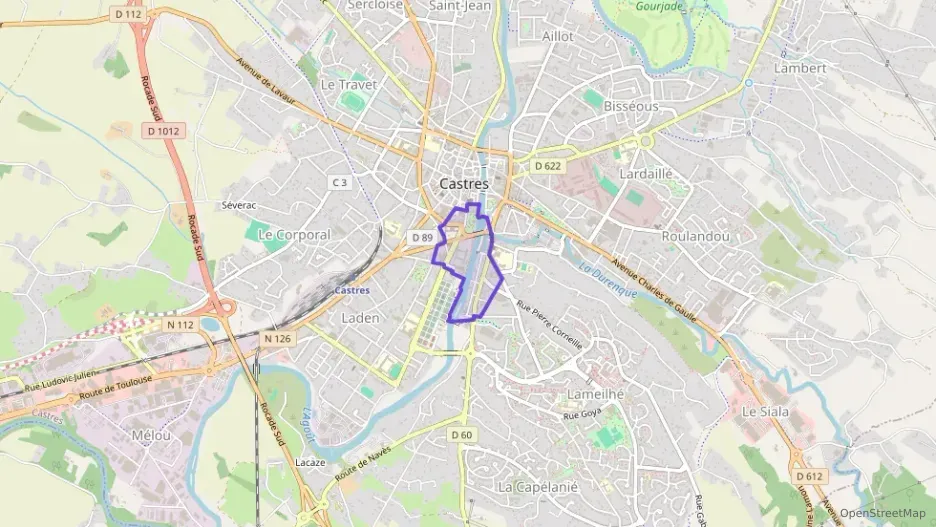 Appartement 70 m² quatre pièces à vendre à Castres