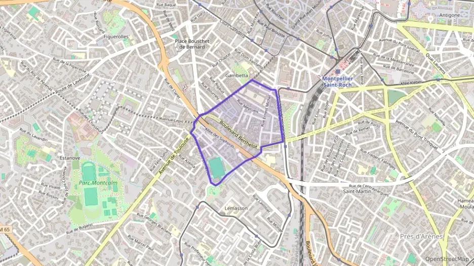 Appartement 30 m² une piece à vendre à Montpellier