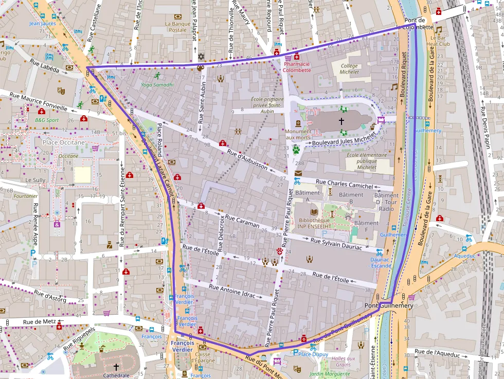 Appartement 28 m² une piece à vendre à Toulouse Appartement 28 m² une piece à vendre à Toulouse