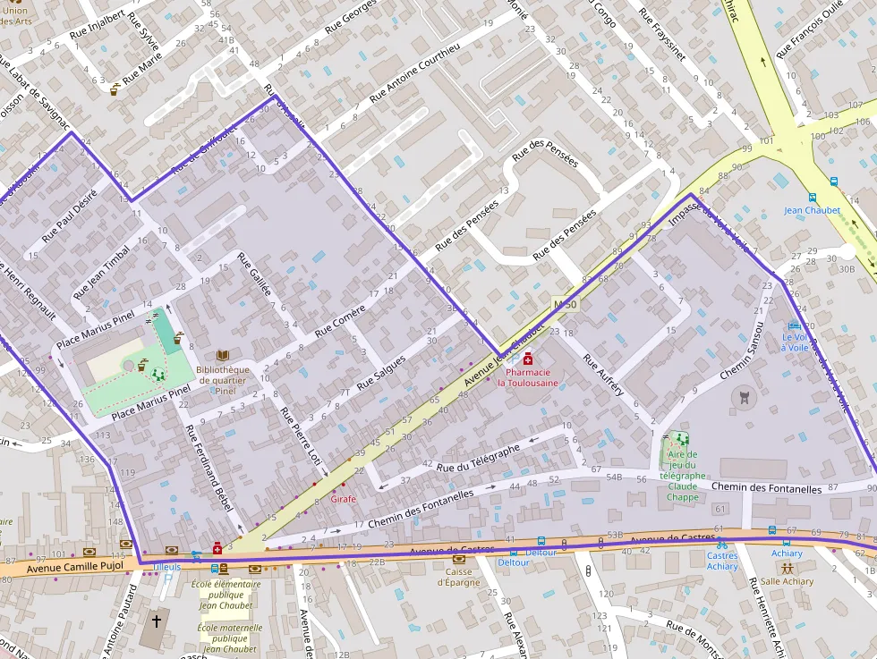 Appartement 22 m² une piece à vendre à Toulouse