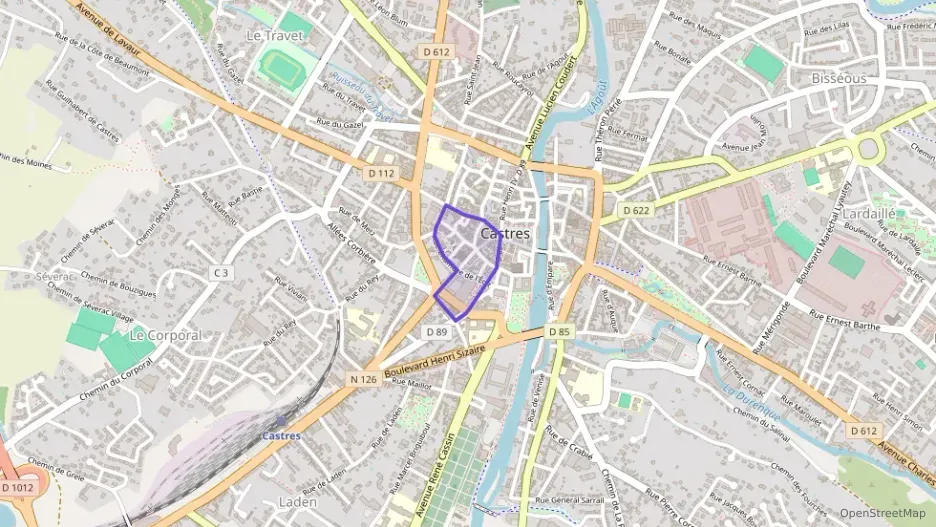 Appartement 126 m² cinq pièces à vendre à Castres Appartement 126 m² cinq pièces à vendre à Castres