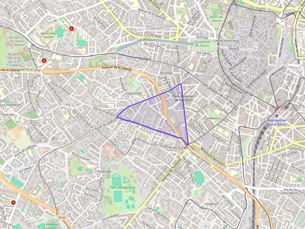 Appartement 70 m² trois pièces à vendre à Montpellier