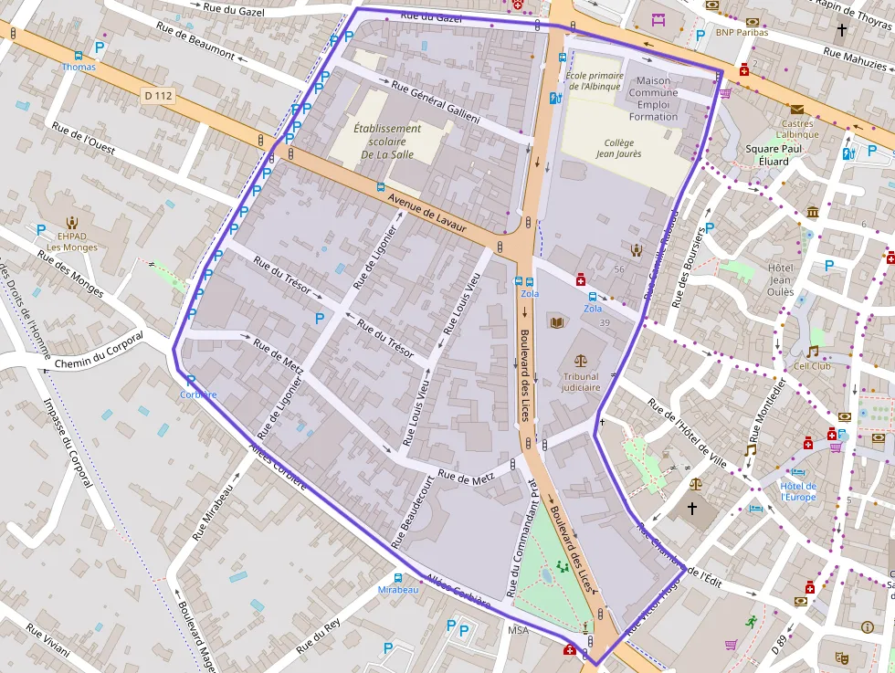 Appartement 75 m² trois pièces à vendre à Castres