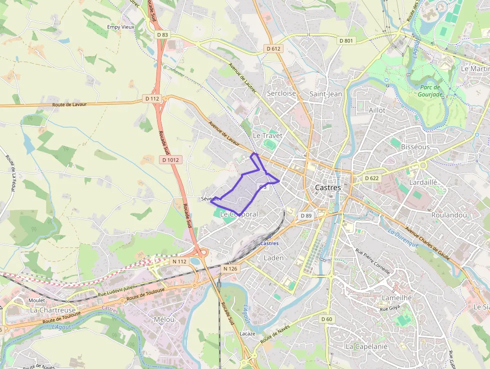 Appartement 46 m² deux pieces à vendre à Castres