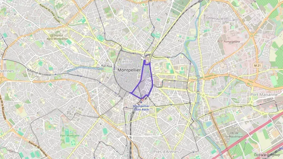Appartement 36 m² deux pieces à vendre à Montpellier
