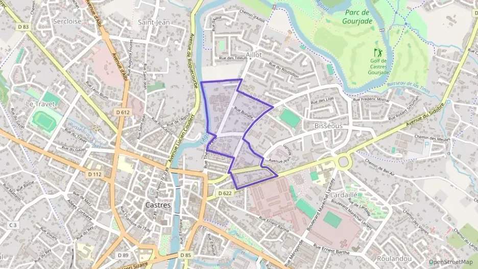 Appartement 90 m² quatre pièces à vendre à Castres