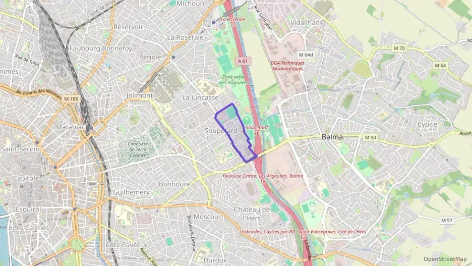 Appartement 51 m² deux pieces à vendre à Toulouse Appartement 51 m² deux pieces à vendre à Toulouse