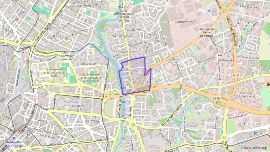 Appartement 87 m² quatre pièces à vendre à Montpellier