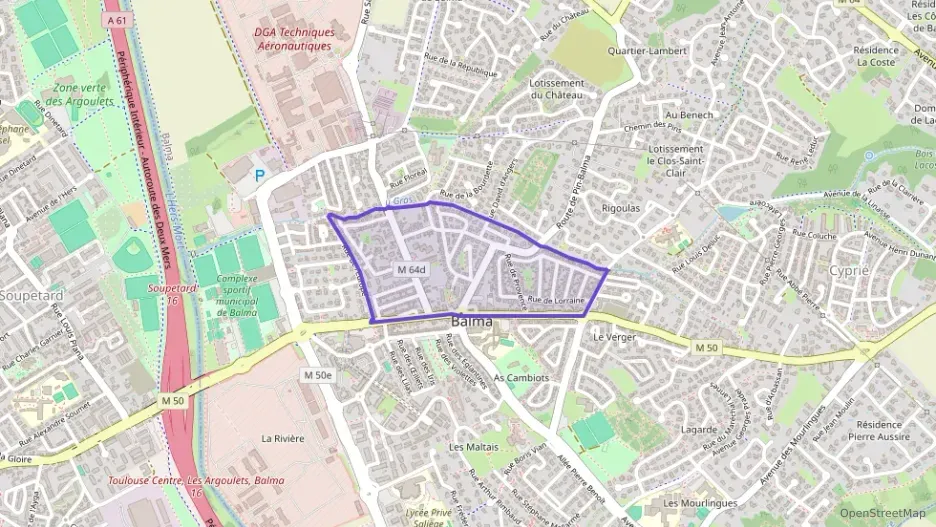 Appartement 30 m² une piece à vendre à Balma