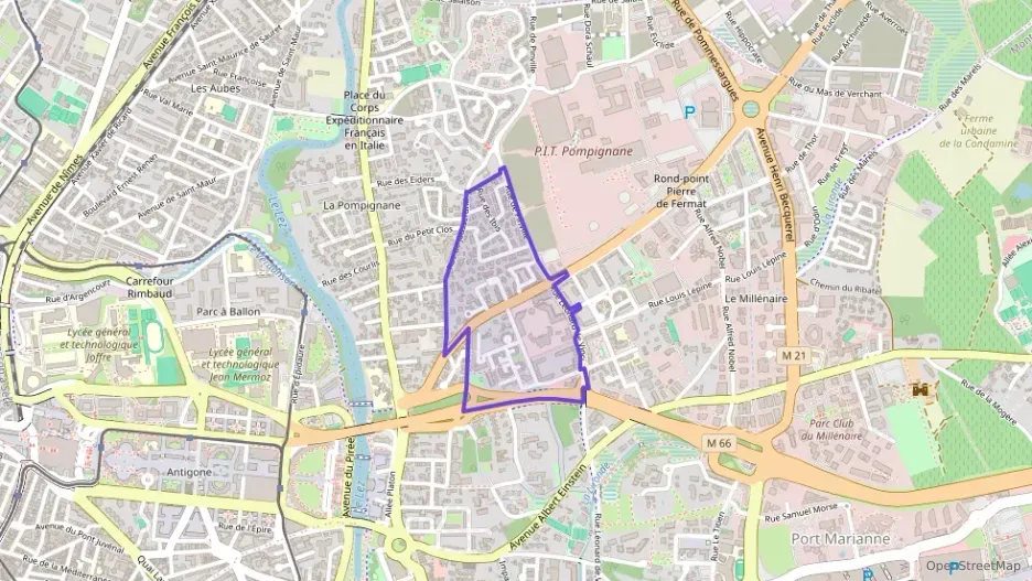 Appartement 48 m² deux pieces à vendre à Montpellier