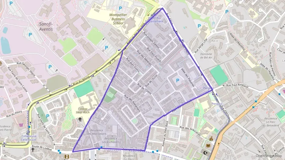 Appartement 21 m² une piece à vendre à Montpellier