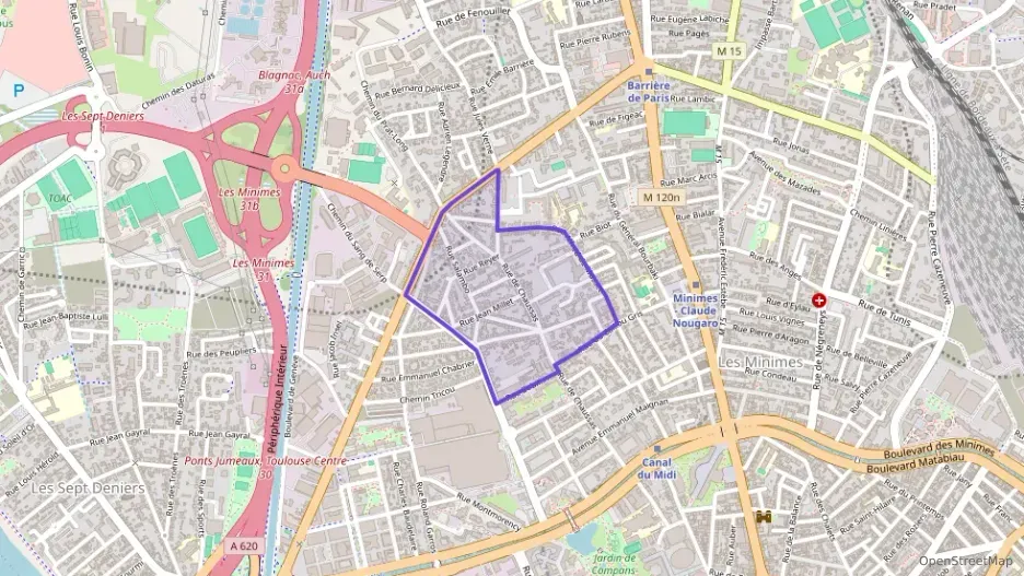 Appartement 54 m² deux pieces à vendre à Toulouse