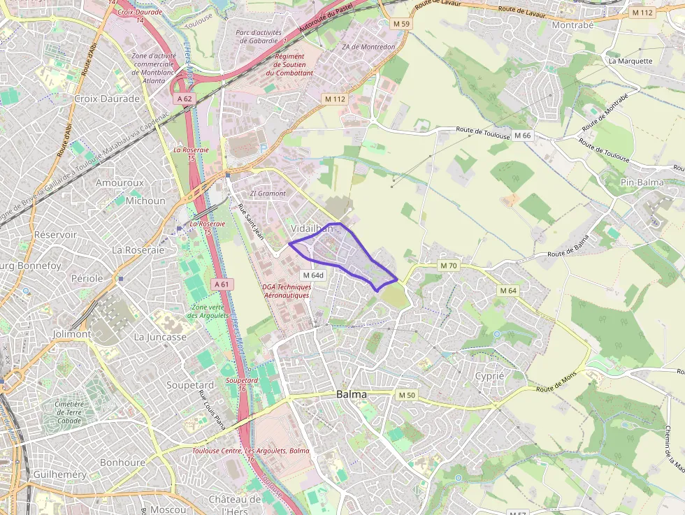 Appartement 63 m² trois pièces à vendre à Balma