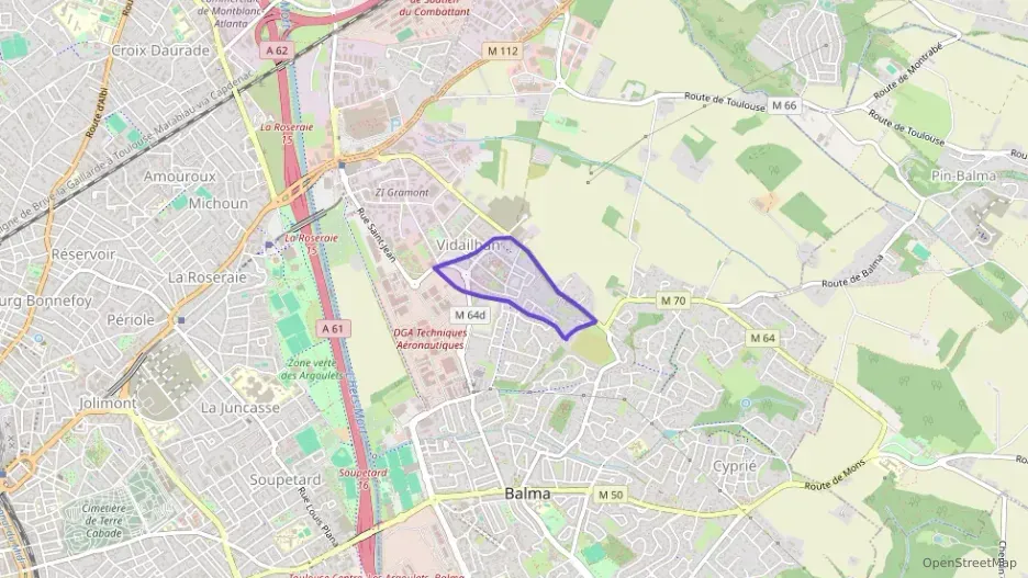 Appartement 63 m² trois pièces à vendre à Balma