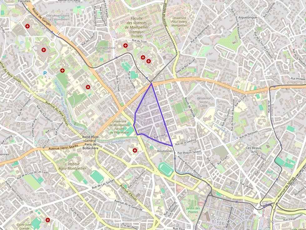 Appartement 45 m² trois pièces à vendre à Montpellier