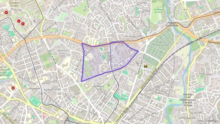 Appartement 47 m² deux pieces à vendre à Montpellier