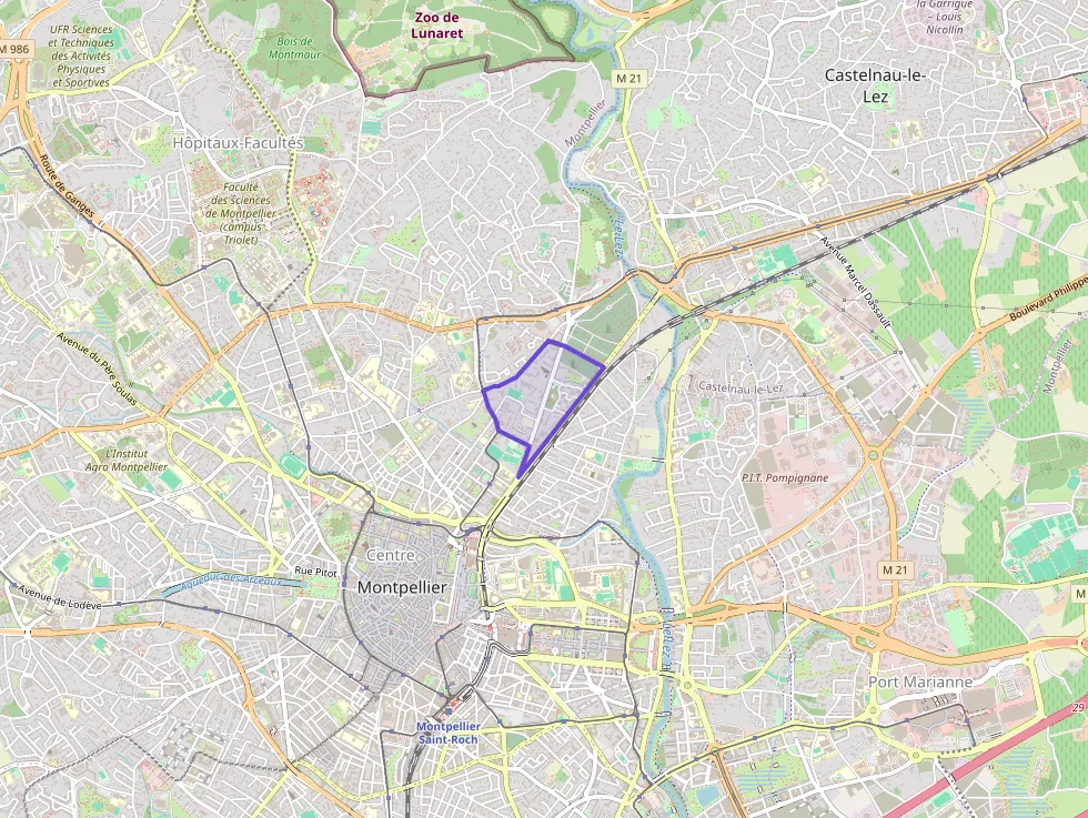 Appartement 70 m² trois pièces à vendre à Montpellier