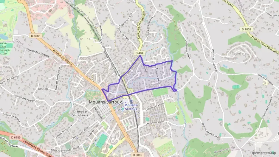 Appartement 46 m² une piece à vendre à Mouans-Sartoux