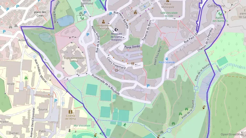 Appartement 62 m² trois pièces à vendre à Valbonne