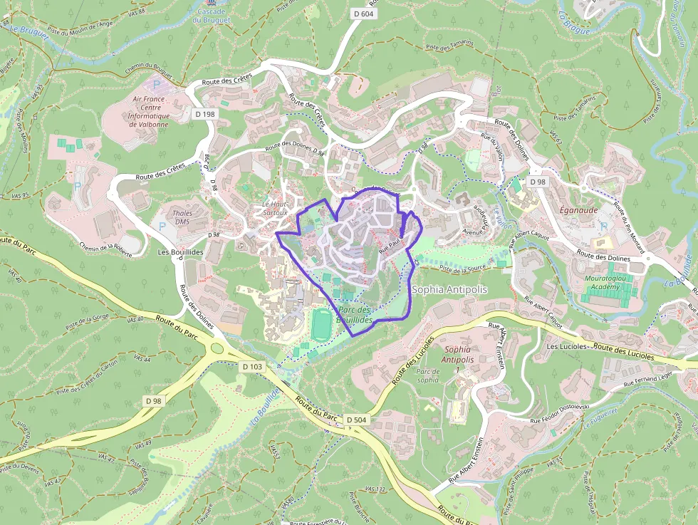 Appartement 62 m² trois pièces à vendre à Valbonne