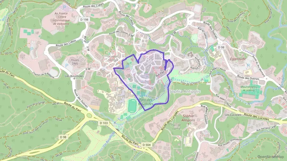 Appartement 78 m² quatre pièces à vendre à Valbonne