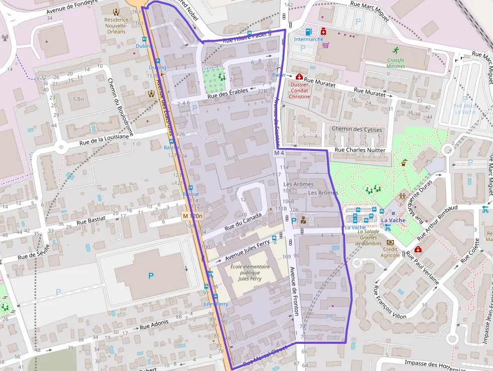 Appartement 58 m² trois pièces à vendre à Toulouse