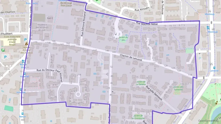 Appartement 53 m² trois pièces à vendre à Toulouse