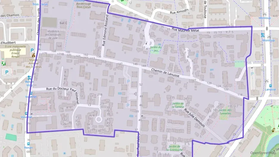 Appartement 45 m² deux pieces à vendre à Toulouse