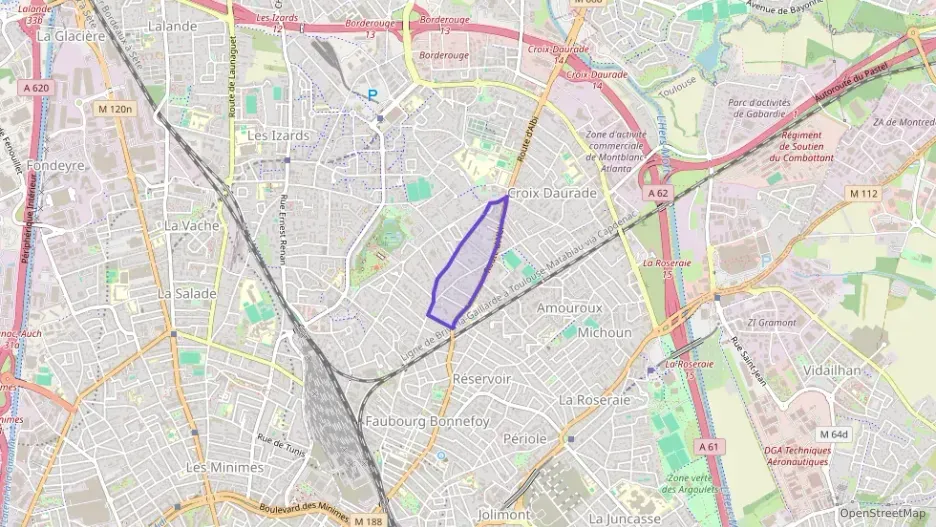 Appartement 60 m² trois pièces à vendre à Toulouse