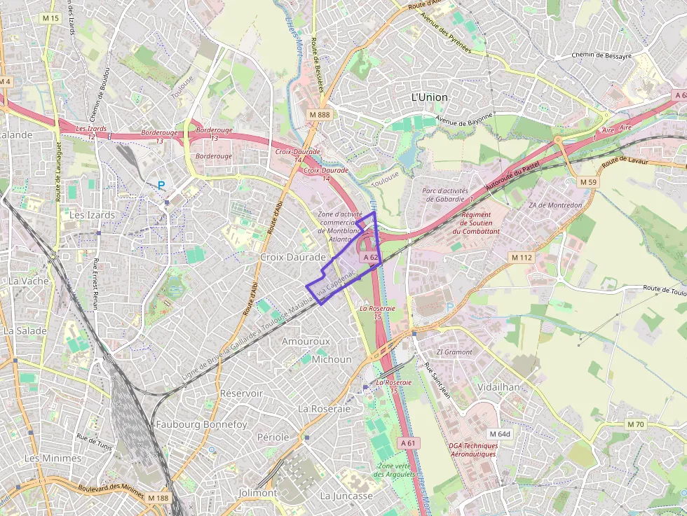 Appartement 64 m² trois pièces à vendre à Toulouse