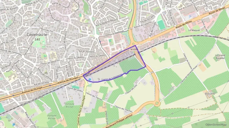 Appartement 61 m² trois pièces à vendre à Castelnau-le-Lez