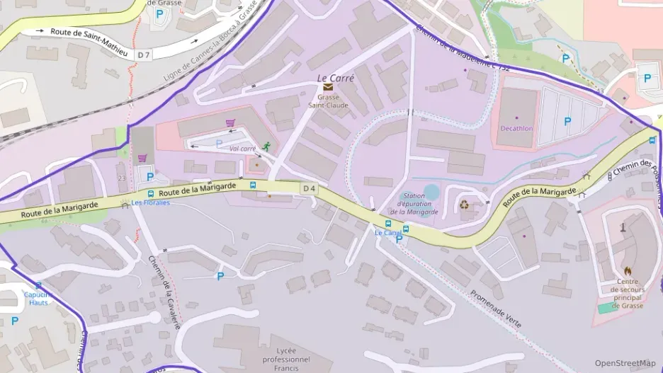 Appartement 60 m² trois pièces à vendre à Grasse