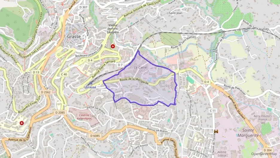 Appartement 60 m² trois pièces à vendre à Grasse