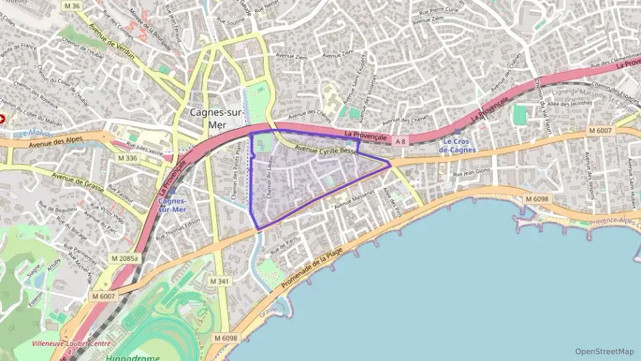 Appartement 42 m² une piece à vendre à Cagnes-sur-Mer