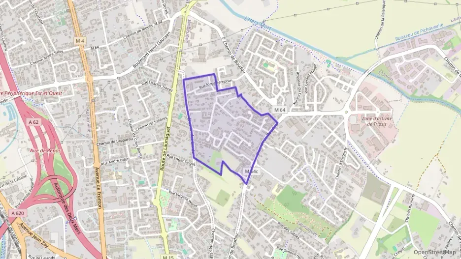 Appartement 64 m² trois pièces à vendre à Launaguet