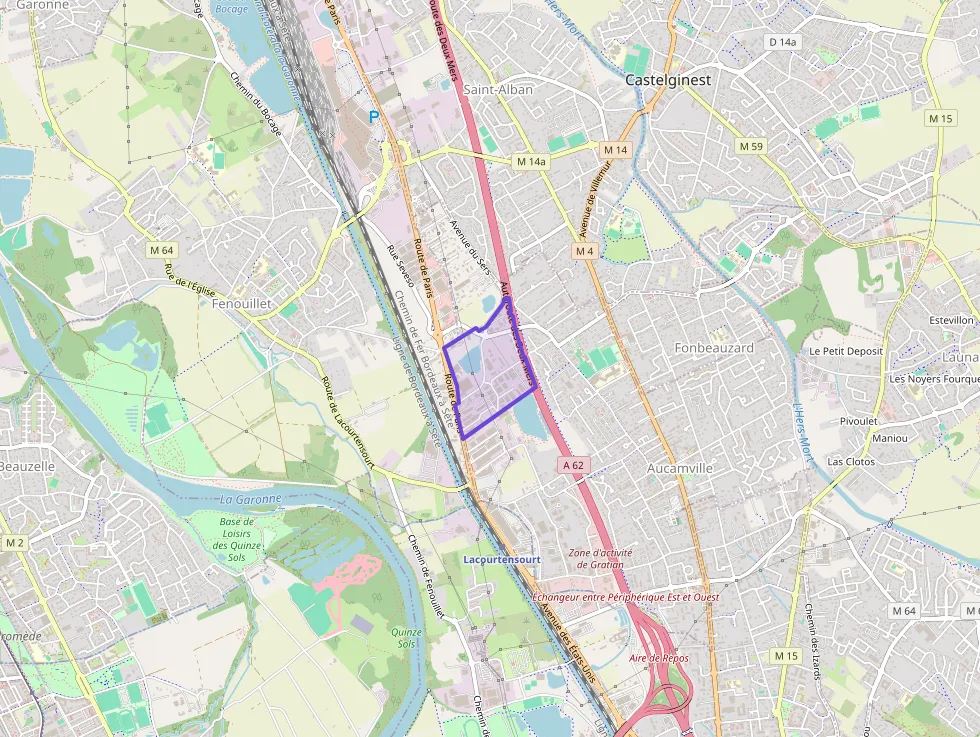 Appartement 46 m² deux pieces à vendre à Aucamville